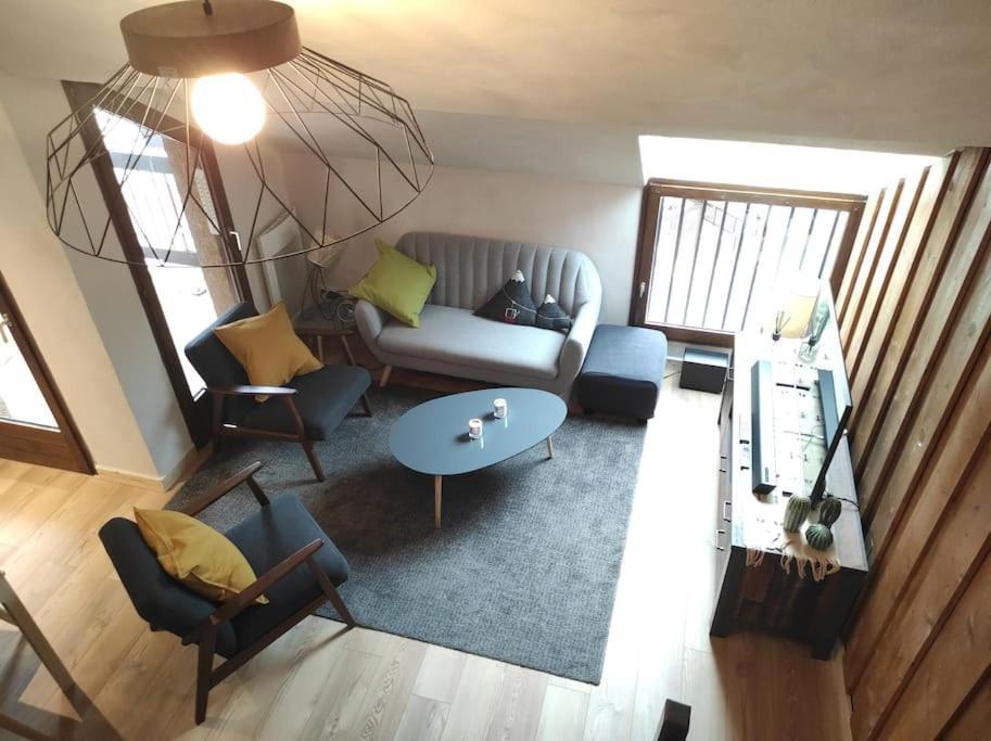 Appartement Vue Montagne, Cosy Et Chaleureux Briançon Kültér fotó