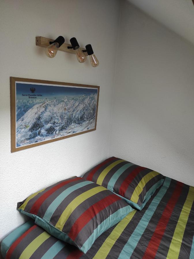 Appartement Vue Montagne, Cosy Et Chaleureux Briançon Kültér fotó